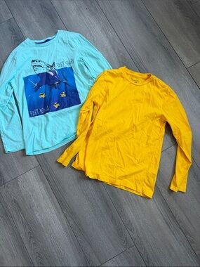 Amazon Essentials Toddler Long-Sleeve Tee in Bright Yellow